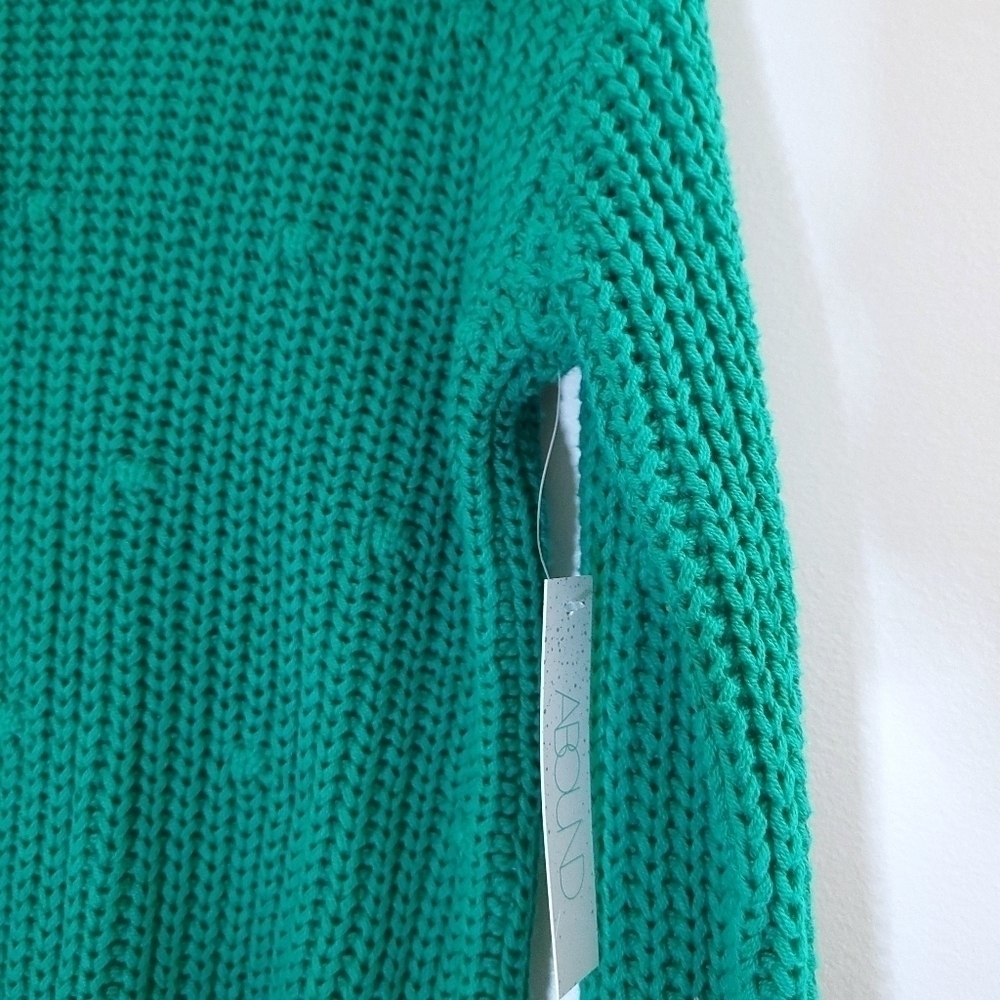 Abound Green Lake Ribbed Knit Doleman Sleeve Sweater - Picture 12 of 14